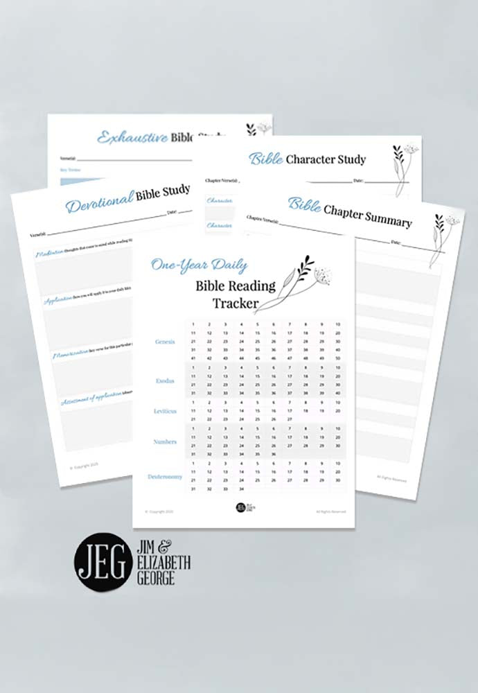 Bible Reading and Study Tools Gift Pack (Printables)