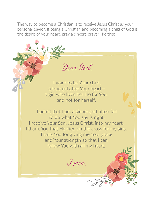 Loving God with All Your Heart: Devotions to Help Tween Girls Thrive (Printable)