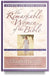The Remarkable Women of the Bible: Growth and Study Guide by Elizabeth George