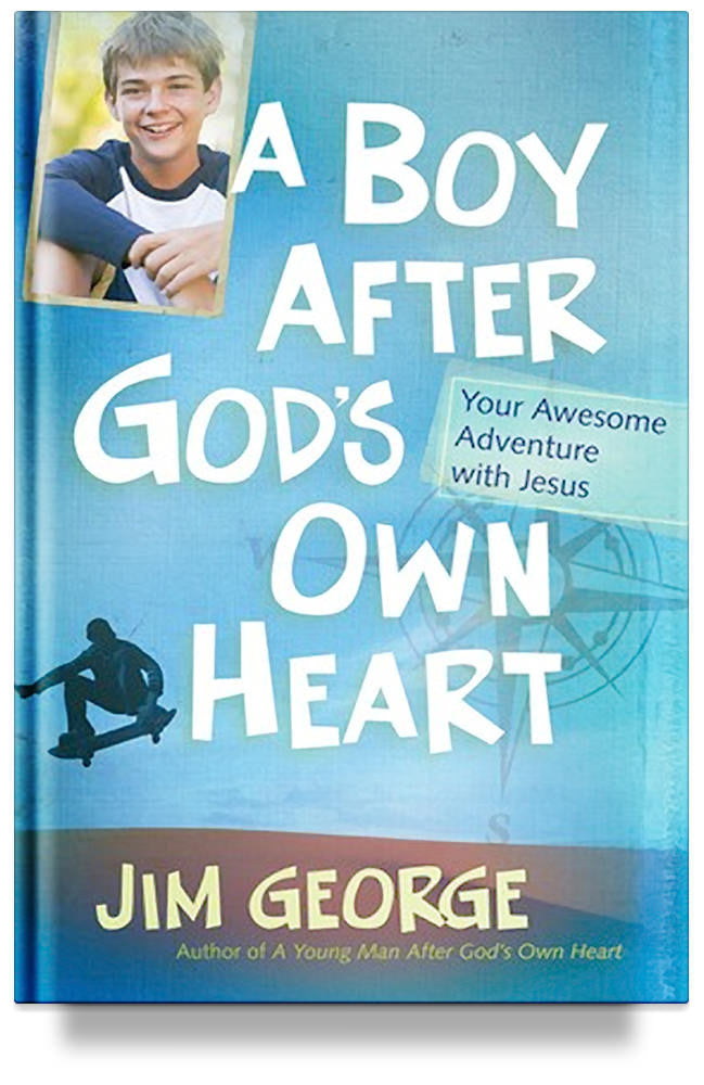 Christian books for boys by Jim George