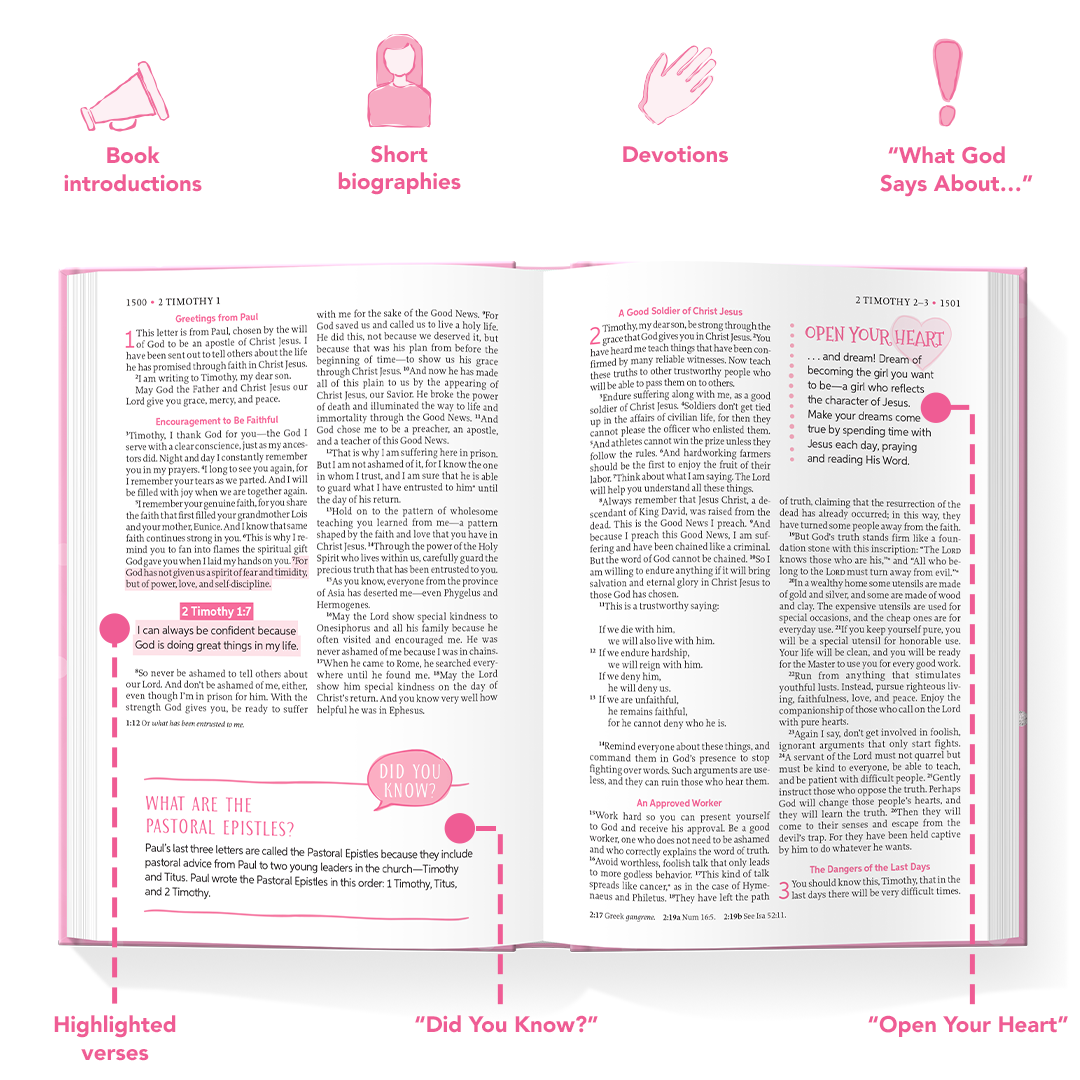 A Girl After God's Own Heart Bible by Elizabeth George - Image 3