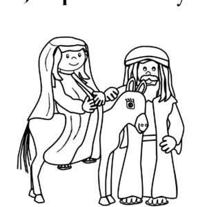 Advent Coloring Sheets (Printable)