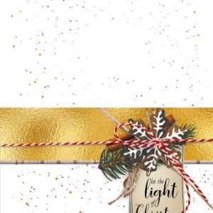 Christmas Card - Let the Light of Christ shine this Christmas (Printable)