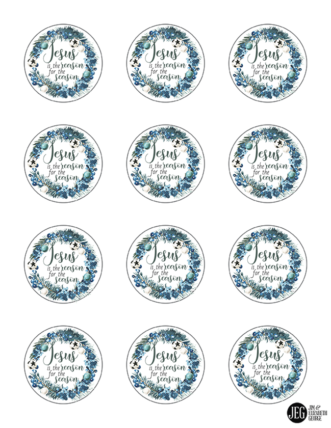 Christmas and Advent Stickers (Printable)