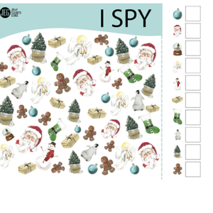 Christmas and Advent Children's Game - I Spy (Printable)